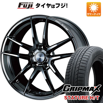 【新品国産5穴114.3車】 夏タイヤ ホイール4本セット 235/55R19 グリップマックス スタチャー H/T BSW（限定） ウェッズ ウェッズスポーツ RN 55M 19インチ :fuji 1121 135170 38306 38306:フジコーポレーション