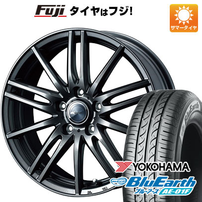 【新品国産5穴114.3車】 夏タイヤ ホイール4本セット 205/60R16 ヨコハマ ブルーアース AE-01F ウェッズ ザミック ティート 16インチ｜fujicorporation