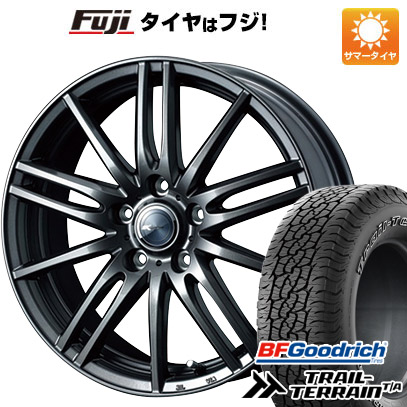 【新品国産5穴114.3車】 夏タイヤ ホイール４本セット 225/55R18 BFグッドリッチ トレールテレーンT/A ORBL ウェッズ ザミック ティート 18インチ :fuji 1321 126895 36808 36808:フジコーポレーション