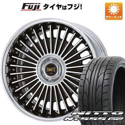 【パンク保証付き】【新品】40系アルファード/ヴェルファイア用 夏タイヤ ホイール4本セット 245/45R20 ニットー NT555 G2 ワーク イミッツ 20インチ