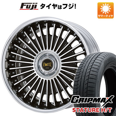 クーポン配布中 【新品国産5穴114.3車】 夏タイヤ ホイール4本セット 225/55R19 グリップマックス スタチャー H/T BSW（限定） ワーク イミッツ 19インチ :fuji 2581 140478 38305 38305:フジコーポレーション