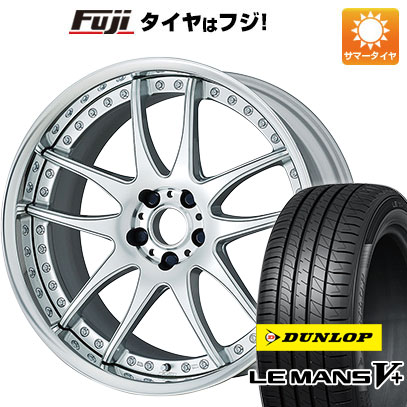 【新品国産5穴100車】 夏タイヤ ホイール4本セット 215/40R18 ダンロップ ルマン V+(ファイブプラス) ワーク エモーション CR 3P 18インチ : fuji 1221 141884 40681 40681 : フジコーポレーション