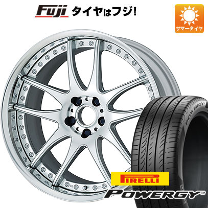 【新品国産5穴114.3車】 夏タイヤ ホイール4本セット 245/40R20 ピレリ パワジー ワーク エモーション CR 3P 20インチ : fuji 1461 140987 36952 36952 : フジコーポレーション