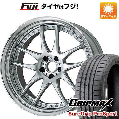 【新品国産5穴114.3車】 夏タイヤ ホイール4本セット 245/40R21 グリップマックス シュアグリップ PRO SPORTS BSW（限定） ワーク エモーション CR 3P 21インチ :fuji 11281 140944 38321 38321:フジコーポレーション