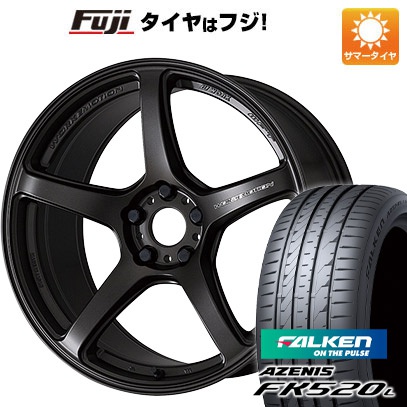 【新品国産5穴114.3車】 夏タイヤ ホイール4本セット 245/35R19 ファルケン アゼニス FK520L ワーク エモーション T5R 19インチ :fuji 1123 141542 40749 40749:フジコーポレーション