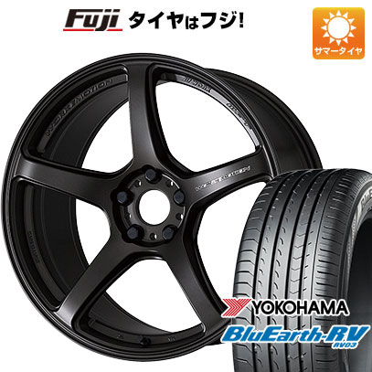 クーポン配布中 【パンク保証付】【新品国産4穴100車】 夏タイヤ ホイール4本セット 205/50R17 ヨコハマ ブルーアース RV 03 ワーク エモーション T5R 17インチ :fuji 25201 142163 39075 39075:フジコーポレーション