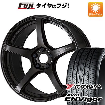 クーポン配布中 【新品国産5穴114.3車】 夏タイヤ ホイール4本セット 225/40R18 ヨコハマ エイビッド エンビガーS321 ワーク エモーション T5R 18インチ :fuji 1131 141956 38559 38559:フジコーポレーション