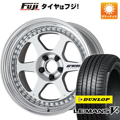 クーポン配布中 【新品国産5穴114.3車】 夏タイヤ ホイール4本セット 245/45R19 ダンロップ ルマン V+(ファイブプラス) ワーク マイスター L1 3P 19インチ :fuji 1141 141697 40712 40712:フジコーポレーション