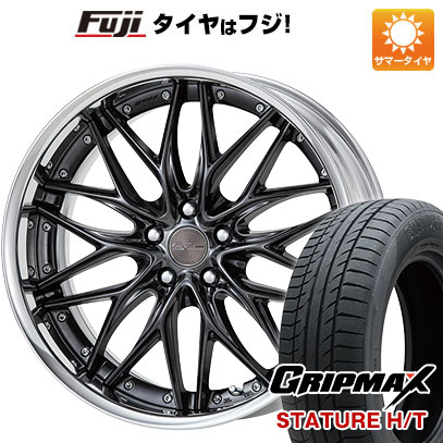 【新品国産5穴114.3車】 夏タイヤ ホイール4本セット 225/55R19 グリップマックス スタチャー H/T BSW（限定） ワーク シュヴァート クヴェル 19インチ :fuji 2581 141280 38305 38305:フジコーポレーション