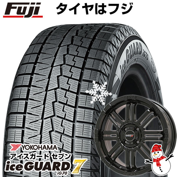 【パンク保証付】【新品 軽自動車】 スタッドレスタイヤ ホイール4本セット 165/50R16 ヨコハマ アイスガード7 ビッグウエイ B MUD X(グロスブラック) 16インチ :fuji 3781 96755 36203 36203:フジコーポレーション