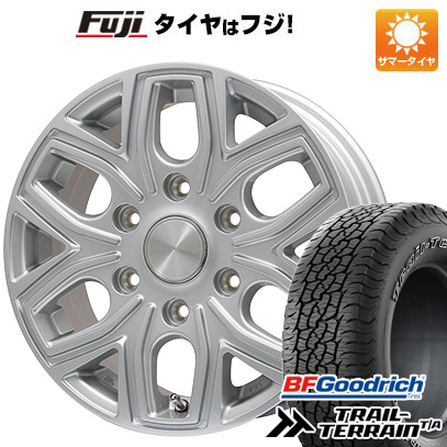 【新品国産6穴139.7車】 夏タイヤ ホイール4本セット 265/70R17 BFグッドリッチ トレールテレーンT/A ORWL ブランドル P03 17インチ :fuji 11822 100826 36789 36789:フジコーポレーション