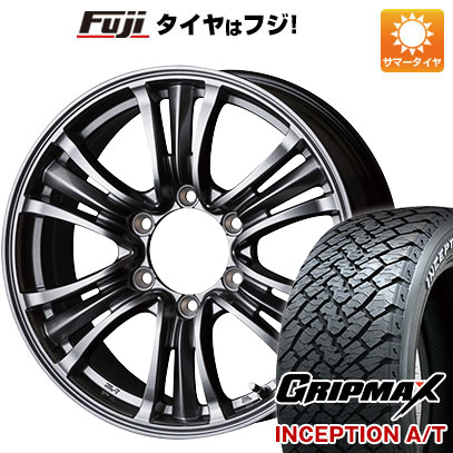 【新品国産6穴139.7車】 夏タイヤ ホイール4本セット 265/70R16 グリップマックス インセプション A/T RWL(限定) トピー バザルト X タイプ2 16インチ :fuji 11802 101534 38299 38299:フジコーポレーション