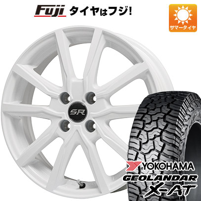 クーポン配布中 【新品 軽自動車】N BOX タント ワゴンR 夏タイヤ ホイール4本セット 155/65R14 ヨコハマ ジオランダー X AT G016 ブランドル N52W 14インチ :fuji 10161 142389 37561 37561:フジコーポレーション