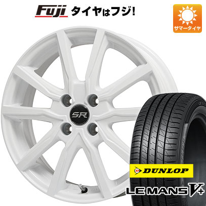 【新品 軽自動車】N BOX タント ワゴンR 夏タイヤ ホイール4本セット 155/65R14 ダンロップ ルマン V+(ファイブプラス) ブランドル N52W 14インチ :fuji 21721 142389 40642 40642:フジコーポレーション