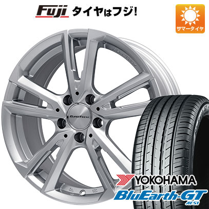 【新品】輸入車用 ボルボ（V60クロスカントリー） 夏タイヤ ホイール4本セット 215/65R16 ヨコハマ ブルーアース GT AE51 ユーロテック ガヤ ソリ 16インチ :fuji 19141 101974 28572 28572:フジコーポレーション