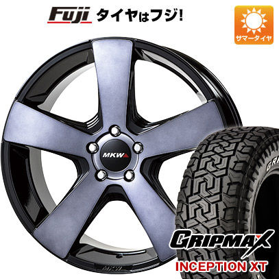 クーポン配布中 【新品国産6穴139.7車】 夏タイヤ ホイール4本セット 285/50R20 グリップマックス インセプション X/T RWL(限定2021年製) MKW MK 007 20インチ :fuji 11803 100250 39584 39584:フジコーポレーション