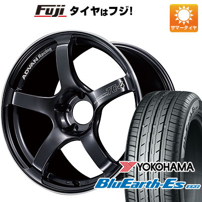 【新品】輸入車用 アウディ フォルクスワーゲン 夏タイヤ ホイール4本セット 225/45R18 ヨコハマ ブルーアース ES32 ヨコハマ アドバンレーシング TC4 18インチ :fuji 7741 101406 35469 35469:フジコーポレーション