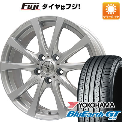 クーポン配布中 【新品国産5穴114.3車】 夏タイヤ ホイール4本セット 215/50R17 ヨコハマ ブルーアース GT AE51 ビッグウエイ TRG バーン 17インチ :fuji 1842 128629 28552 28552:フジコーポレーション