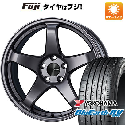 クーポン配布中 【パンク保証付き】【新品国産5穴114.3車】 夏タイヤ ホイール4本セット 245/45R19 ヨコハマ ブルーアース RV 03 エンケイ PF05 19インチ :fuji 1141 151049 36866 36866:フジコーポレーション