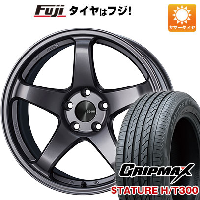 クーポン配布中 【新品国産5穴114.3車】 夏タイヤ ホイール4本セット 235/55R19 グリップマックス スタチャー H/T300 BSW（限定） エンケイ PF05 19インチ :fuji 1121 151049 40206 40206:フジコーポレーション