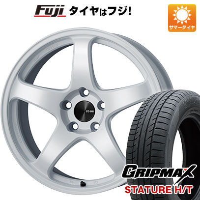 クーポン配布中 【新品国産5穴114.3車】 夏タイヤ ホイール4本セット 225/55R19 グリップマックス スタチャー H/T BSW（限定） エンケイ PF05 19インチ :fuji 2581 151047 38305 38305:フジコーポレーション