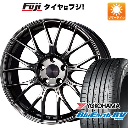 【パンク保証付き】【新品国産5穴114.3車】 夏タイヤ ホイール４本セット 225/55R17 ヨコハマ ブルーアース RV 03 エンケイ PFM1 Limited 17インチ :fuji 1861 151284 36877 36877:フジコーポレーション