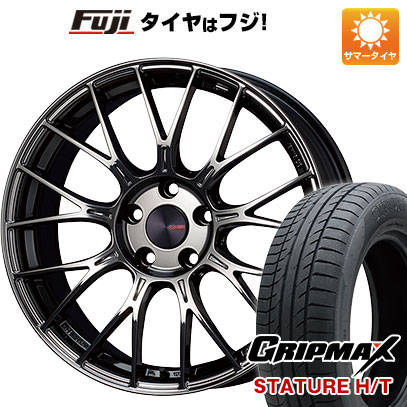 クーポン配布中 【新品国産5穴114.3車】 夏タイヤ ホイール４本セット 225/55R18 グリップマックス スタチャー H/T BSW（限定） エンケイ PFM1 Limited 18インチ :fuji 1321 151287 38591 38591:フジコーポレーション