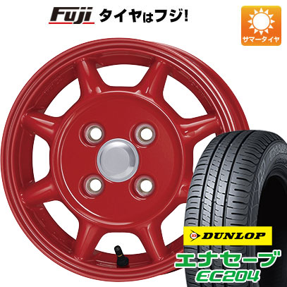 【新品 軽自動車】エブリイワゴン 夏タイヤ ホイール4本セット 165/60R14 ダンロップ エナセーブ EC204 エンケイ SAMシリーズ タフ【限定】 14インチ｜fujicorporation