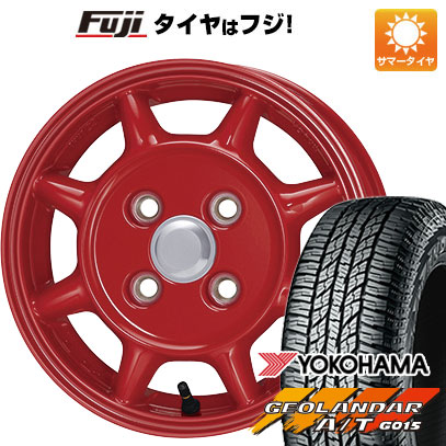 【新品 軽自動車】N BOX タント 夏タイヤ ホイール4本セット 155/65R14 ヨコハマ ジオランダー A/T G015 RBL エンケイ SAMシリーズ タフ【限定】 14インチ :fuji 21721 147258 33491 33491:フジコーポレーション