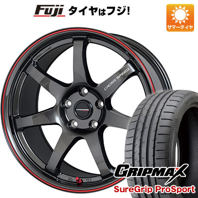 【新品国産5穴114.3車】 夏タイヤ ホイール4本セット 245/40R19 グリップマックス シュアグリップ PRO SPORTS BSW クロススピード HYPER Edition CR7 19インチ :fuji 1122 146379 38316 38316:フジコーポレーション