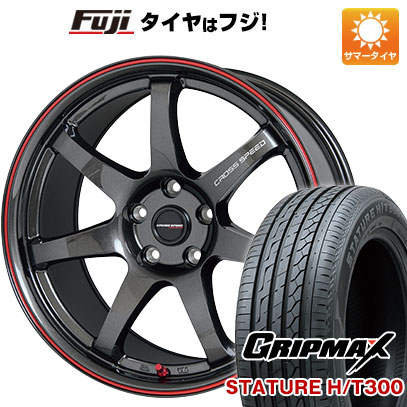 【新品国産5穴114.3車】 夏タイヤ ホイール4本セット 235/55R19 グリップマックス スタチャー H/T300 BSW クロススピード HYPER Edition CR7 19インチ :fuji 1121 146379 40206 40206:フジコーポレーション