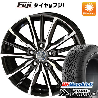 【新品国産5穴114.3車】 夏タイヤ ホイール4本セット 225/60R18 BFグッドリッチ トレールテレーンT/A ORBL 共豊 スマック プライム ヴァルキリー 18インチ :fuji 1341 129372 36811 36811:フジコーポレーション