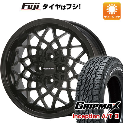 【新品 軽自動車】タフト ソリオ サマータイヤ ホイール4本セット 165/65R15 GRIPMAX インセプション A/TII RWL(限定) MLJ ハイペリオン カルマ 15インチ :fuji 21761 131401 42829 42829:フジコーポレーション