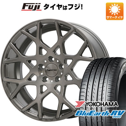 【パンク保証付】【新品国産5穴114.3車】 夏タイヤ ホイール4本セット 245/35R20 ヨコハマ ブルーアース RV 03 MLJ ハイペリオン CVZ 20インチ : fuji 1307 131695 36861 36861 : フジコーポレーション