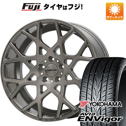 【新品国産5穴114.3車】 夏タイヤ ホイール4本セット 255/30R22 ヨコハマ エイビッド エンビガーS321 MLJ ハイペリオン CVZ 22インチ｜fujicorporation