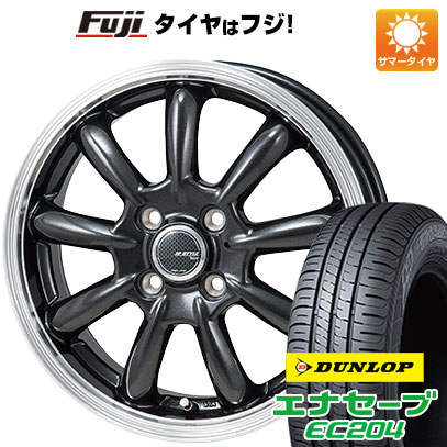 クーポン配布中 【新品国産4穴100車】 夏タイヤ ホイール4本セット 195/50R16 ダンロップ エナセーブ EC204 モンツァ JPスタイル バーニー 16インチ :fuji 1502 123237 25564 25564:フジコーポレーション