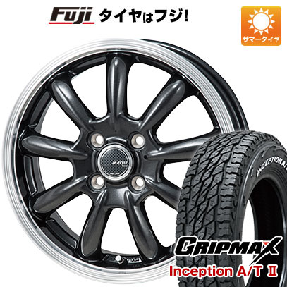 【新品国産4穴100車】 夏タイヤ ホイール４本セット 185/60R15 グリップマックス インセプション A/TII RWL(限定) モンツァ JPスタイル バーニー 15インチ :fuji 1901 123235 43064 43064:フジコーポレーション