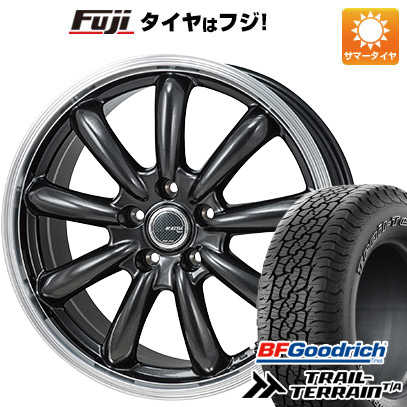 【新品国産5穴114.3車】 夏タイヤ ホイール4本セット 225/55R18 BFグッドリッチ トレールテレーンT/A ORBL モンツァ JPスタイル バーニー 18インチ :fuji 1321 123241 36808 36808:フジコーポレーション