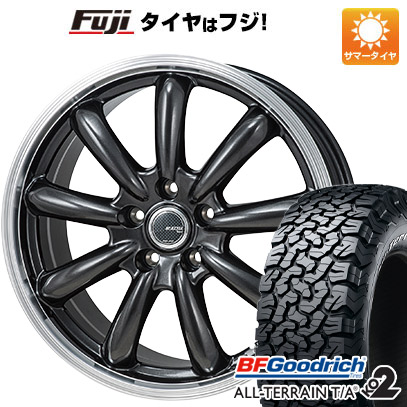 【新品国産5穴114.3車】 夏タイヤ ホイール4本セット 225/65R17 BFグッドリッチ オールテレーンT/A KO2 RBL モンツァ JPスタイル バーニー 17インチ :fuji 2182 123239 23750 23750:フジコーポレーション