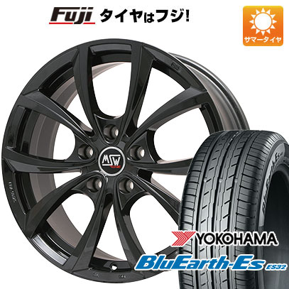 クーポン配布中 【新品国産5穴114.3車】 夏タイヤ ホイール4本セット 215/45R18 ヨコハマ ブルーアース ES32 MSW by OZ Racing MSW 27(グロスブラック) 18インチ :fuji 1130 93628 35468 35468:フジコーポレーション