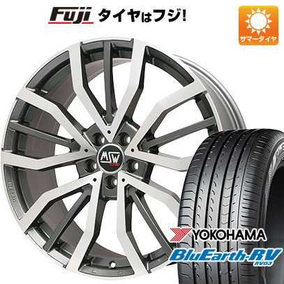 【パンク保証付】【新品国産5穴114.3車】 夏タイヤ ホイール4本セット 225/40R19 ヨコハマ ブルーアース RV-03 MSW by OZ Racing MSW 49 19インチ｜fujicorporation