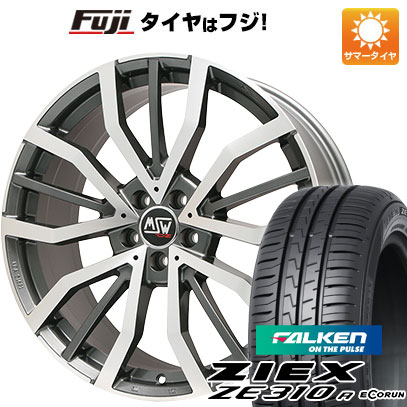 【新品国産5穴114.3車】 夏タイヤ ホイール4本セット 235/50R18 ファルケン ジークス ZE310R エコラン（限定） MSW by OZ Racing MSW 49 18インチ｜fujicorporation