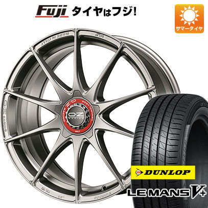 【新品国産5穴114.3車】 夏タイヤ ホイール4本セット 215/55R17 ダンロップ ルマン V+(ファイブプラス) OZ フォーミュラHLT 17インチ｜fujicorporation