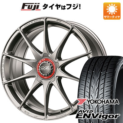 【新品国産車用 5穴114.3車】 夏タイヤ ホイール４本セット 225/55R18 ヨコハマ エイビッド エンビガーS321 OZ フォーミュラHLT 18インチ