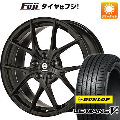 クーポン配布中 【新品国産5穴114.3車】 夏タイヤ ホイール4本セット 245/45R19 ダンロップ ルマン V+(ファイブプラス) OZ SPARCO ポディオ 19インチ :fuji 1141 98468 40712 40712:フジコーポレーション