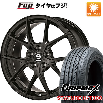 クーポン配布中 【新品国産5穴114.3車】 夏タイヤ ホイール４本セット 235/55R18 グリップマックス スタチャー H/T300 BSW（限定） OZ SPARCO ポディオ 18インチ :fuji 1303 98467 40205 40205:フジコーポレーション