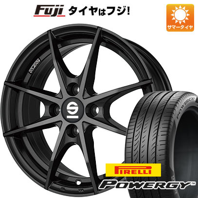 クーポン配布中 【新品国産4穴100車】 夏タイヤ ホイール4本セット 195/55R15 ピレリ パワジー OZ SPARCO トロフェオ 15インチ :fuji 1848 98453 37000 37000:フジコーポレーション