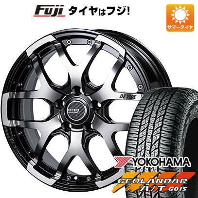 クーポン配布中 【新品国産5穴114.3車】 夏タイヤ ホイール4本セット 225/70R16 ヨコハマ ジオランダー A/T G015 RBL SSR ディバイド ZS 16インチ :fuji 2563 142973 22909 22909:フジコーポレーション