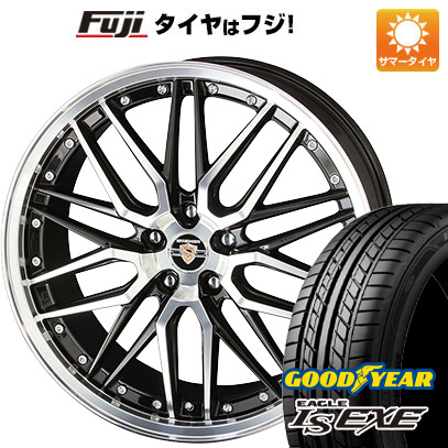 【新品国産5穴100車】 夏タイヤ ホイール4本セット 205/50R17 グッドイヤー イーグル エルエス エグゼ(限定) 共豊 シュタイナー LMX 17インチ :fuji 1671 129350 31689 31689:フジコーポレーション