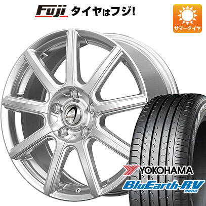 【パンク保証付】【新品国産5穴114.3車】 夏タイヤ ホイール4本セット 215/60R16 ヨコハマ ブルーアース RV 03 テクノピア アルテミス NS9 16インチ :fuji 1601 101943 36882 36882:フジコーポレーション